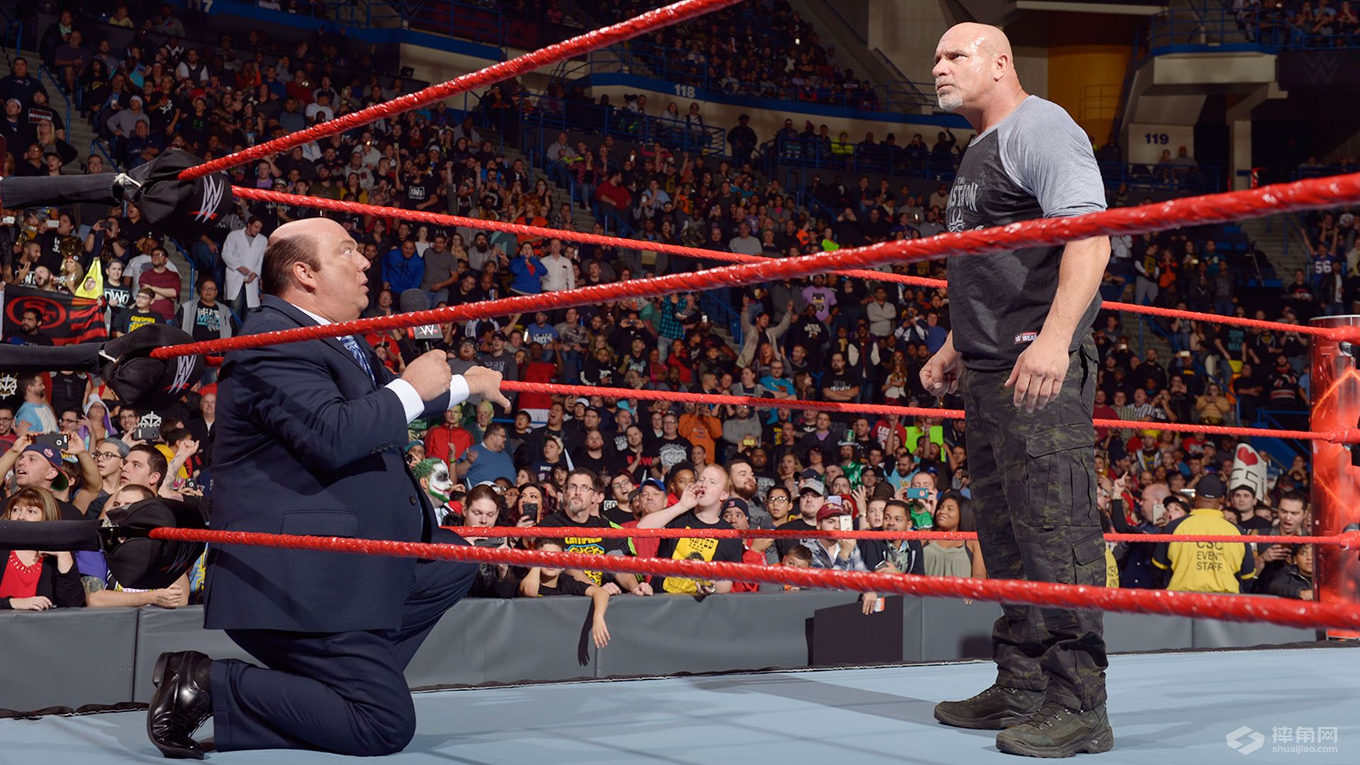 RAW2016.11.01文字战报：高柏对战布洛克敲定，战神之锤重现江湖