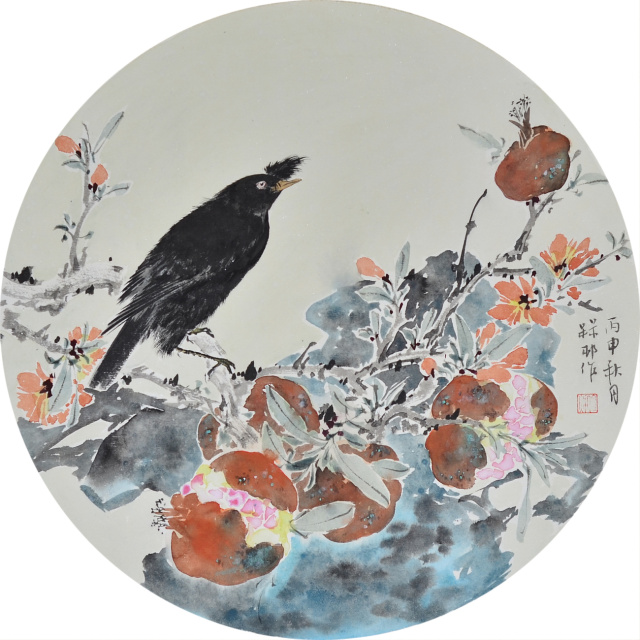 中国画的形和意,中国画最新构图