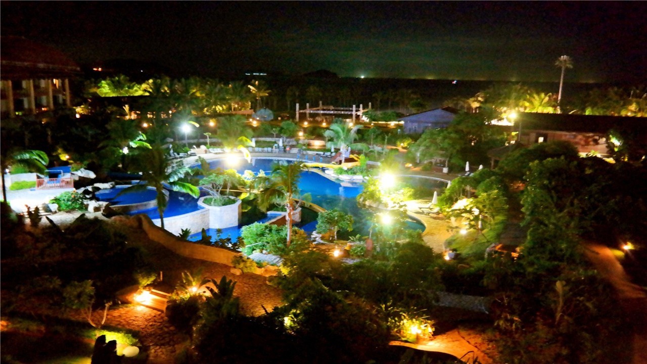 三亚瑞吉酒店攻略,三亚瑞吉酒店夜间风景