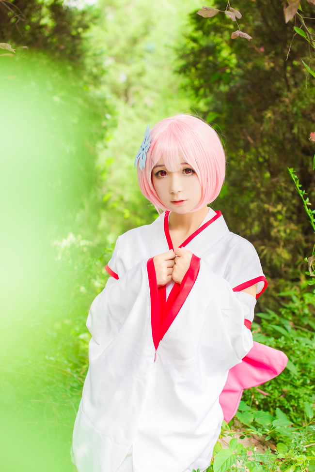 从零开始的异世界生活魔女cos,从零开始的异世界拉姆蕾姆cos