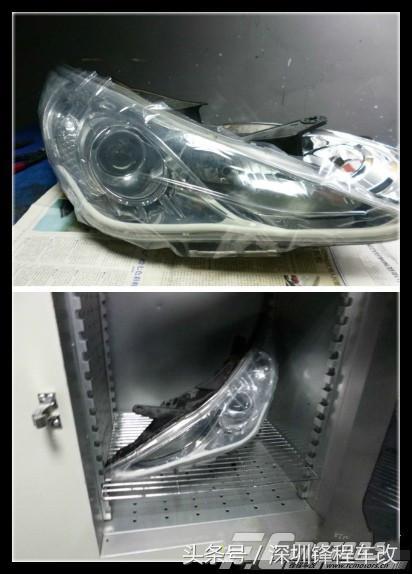 索纳塔8代改海拉3,11款索纳塔八改装海拉大灯