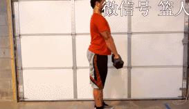 弓步蹲哑铃弹跳训练,体育生弹跳训练方法哑铃