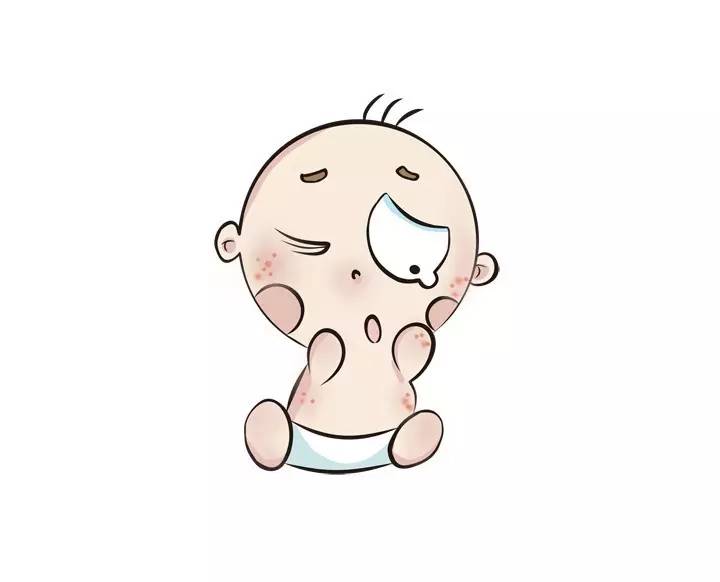 宝宝的皮肤嫩嫩的,宝宝的皮肤又黑又白