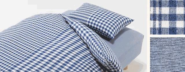 muji床品条纹面料,MUJI床品