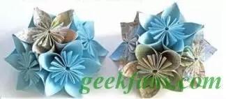 教你折玫瑰千纸鹤,教你折浪漫的樱花球