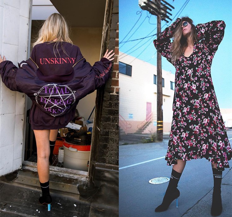 关晓彤总算不穿秋裤现身了,关晓彤穿黑色保暖衣