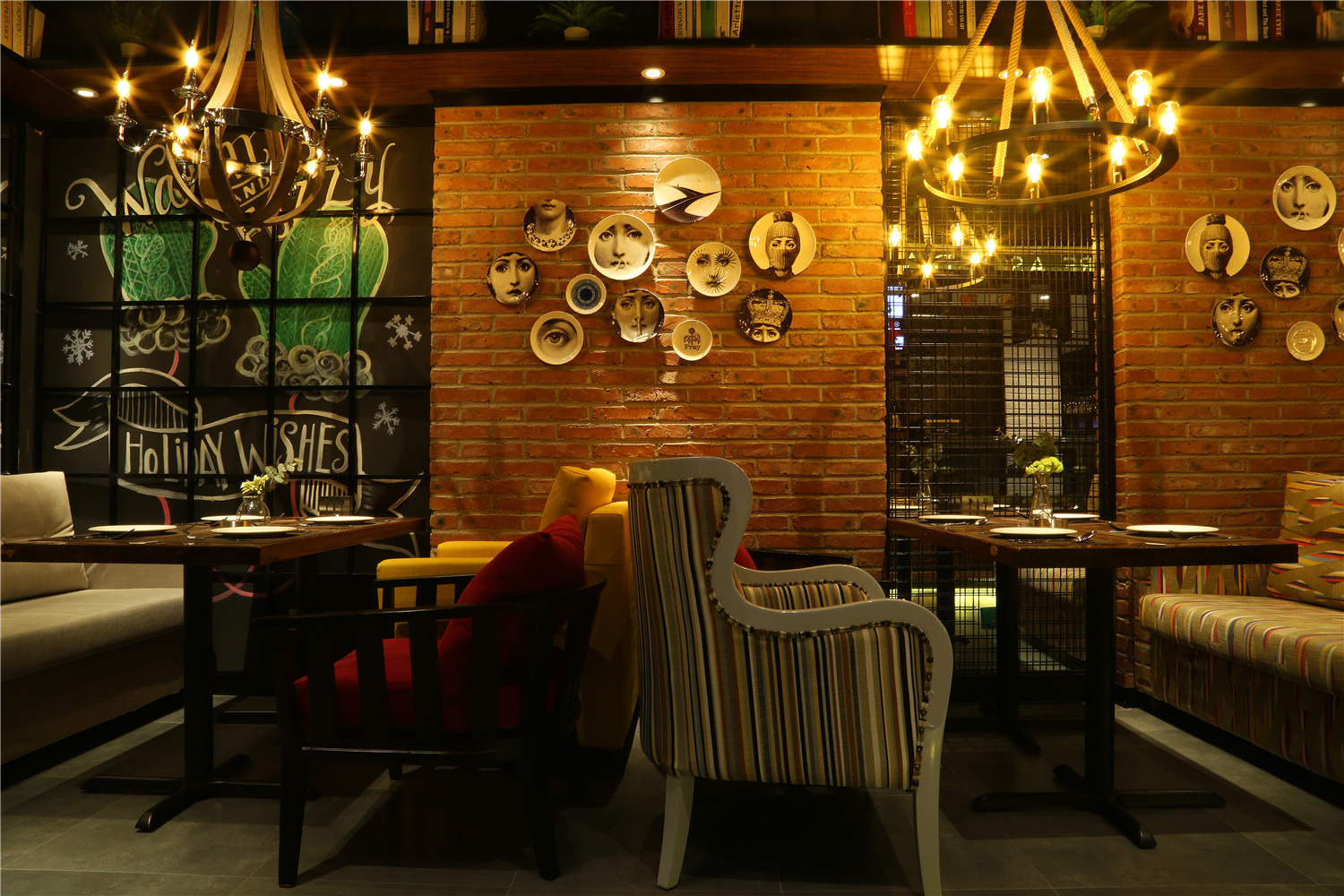 意式风情西餐厅设计,高逼格西餐厅设计