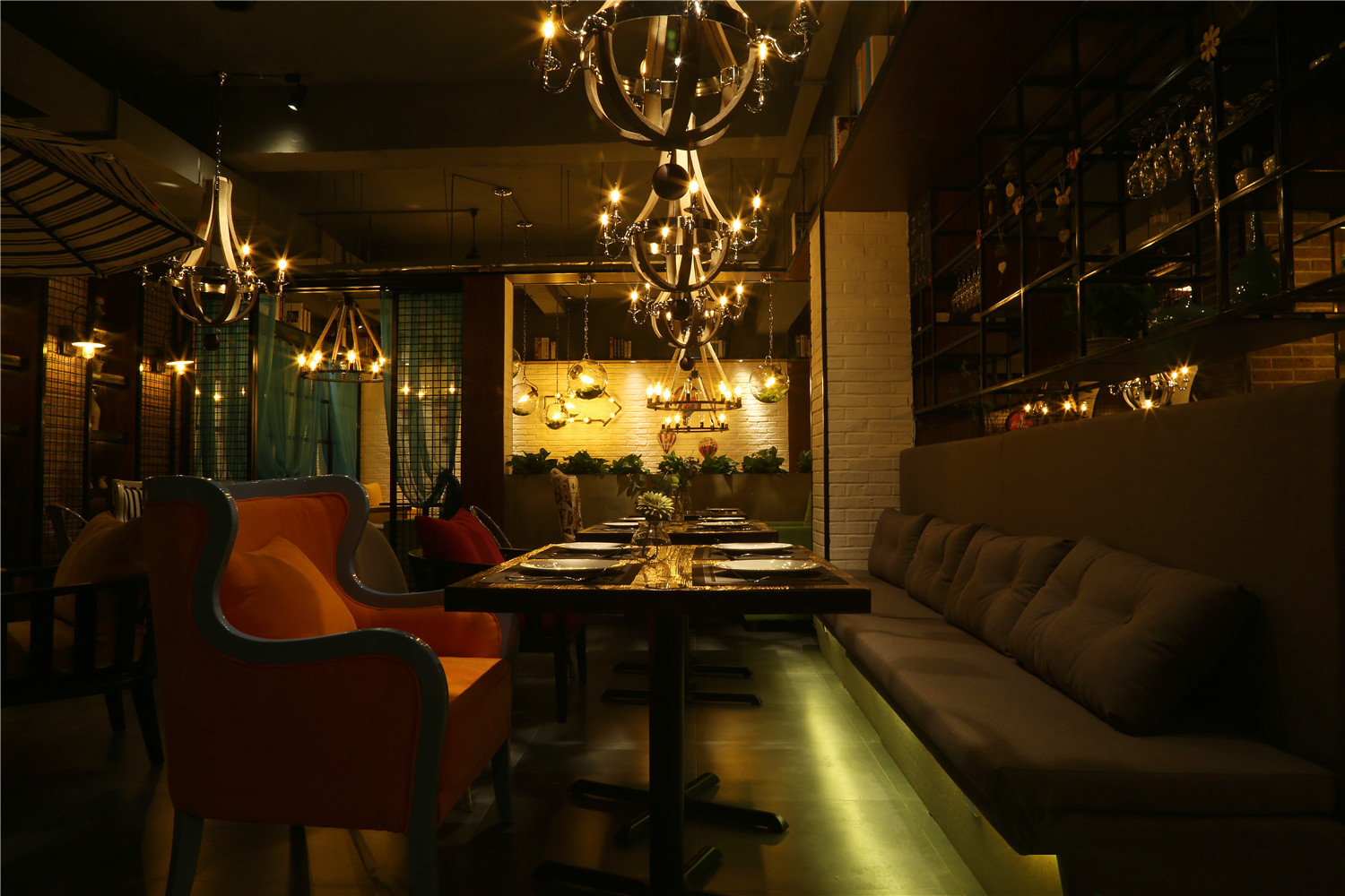 意式风情西餐厅设计,高逼格西餐厅设计