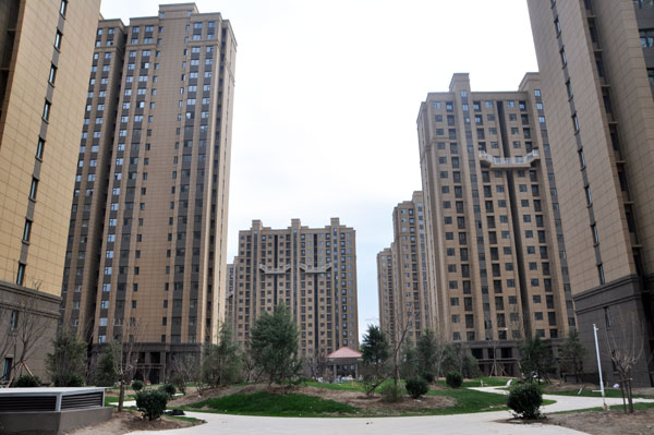 大胡回迁安置区芳容初露星光“丽都系”品质再现