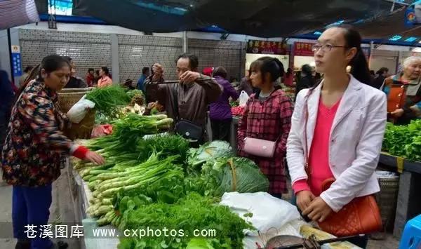 东溪古镇街景,苍溪县古镇全景图