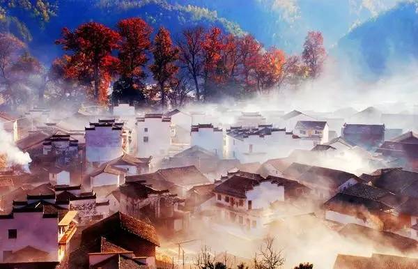 围观“枫”和日丽~来江西赏这一抹红