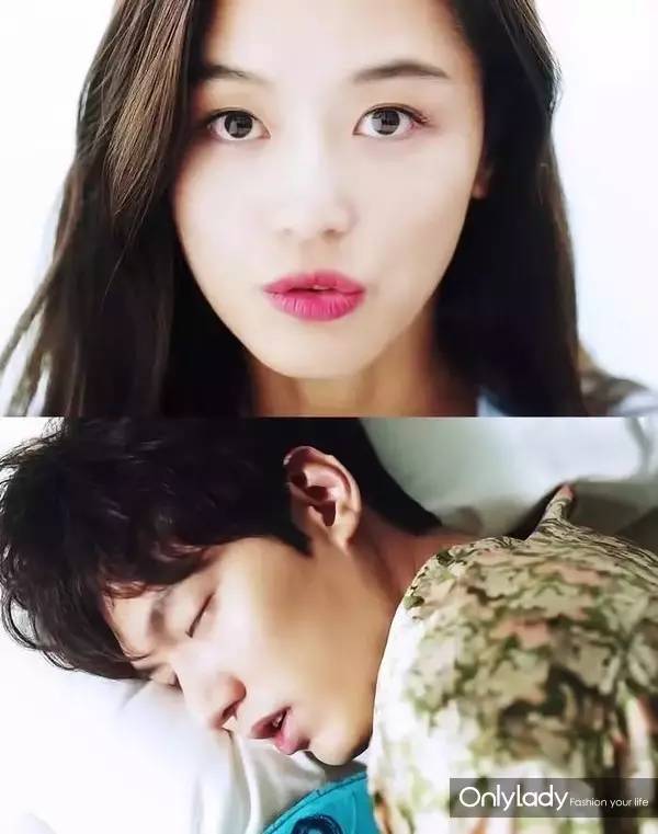 全智贤一字眉图片,全智贤的长直发看起来那么漂亮