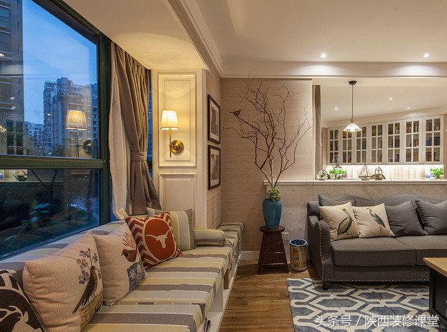 140平现代混搭风,140平轻奢新中式混搭