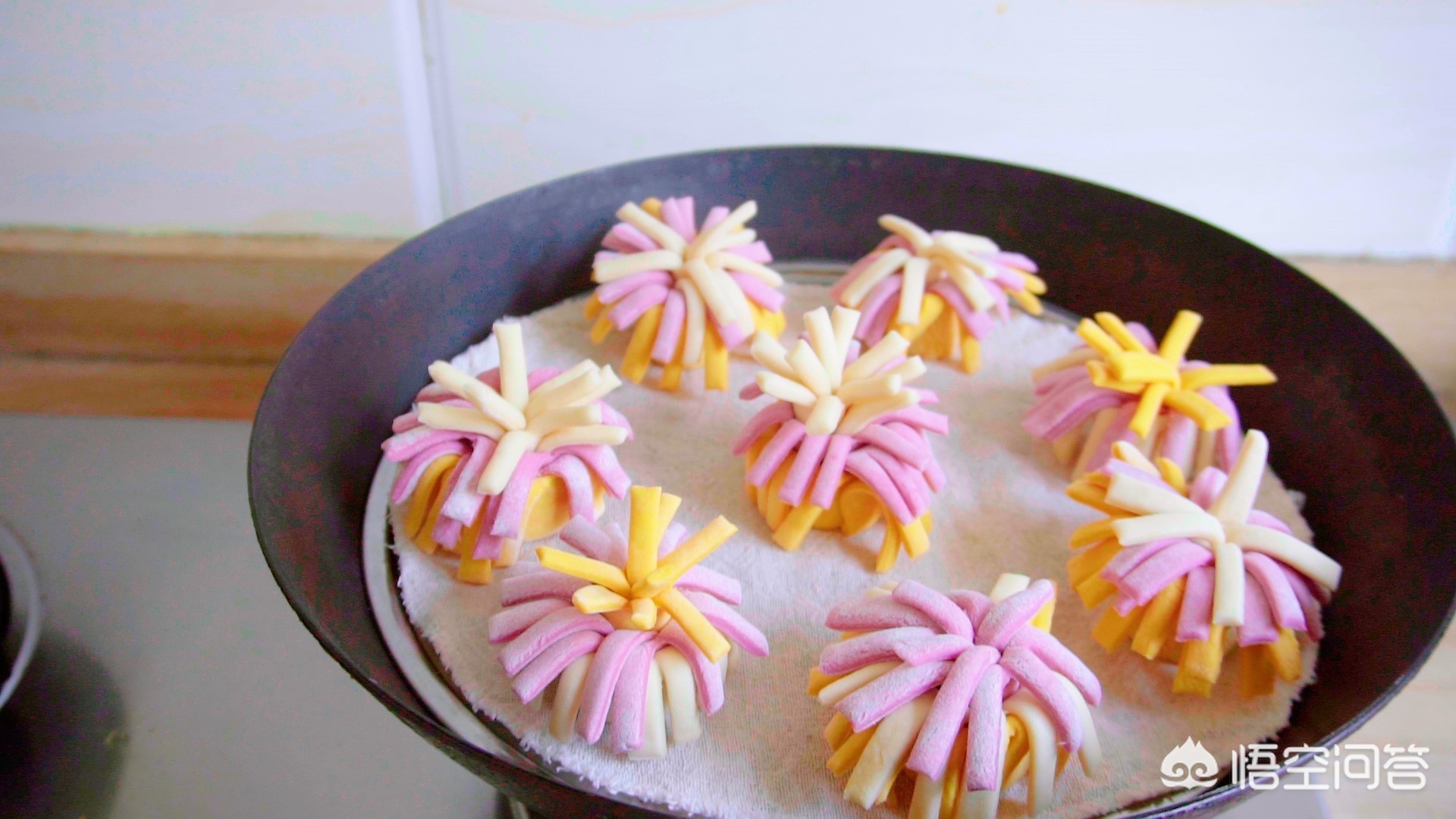 捏面食花的做法,捏面食的花样