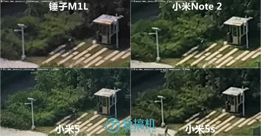 锤子m1l对比红米note4x,小米6x与锤子m1l