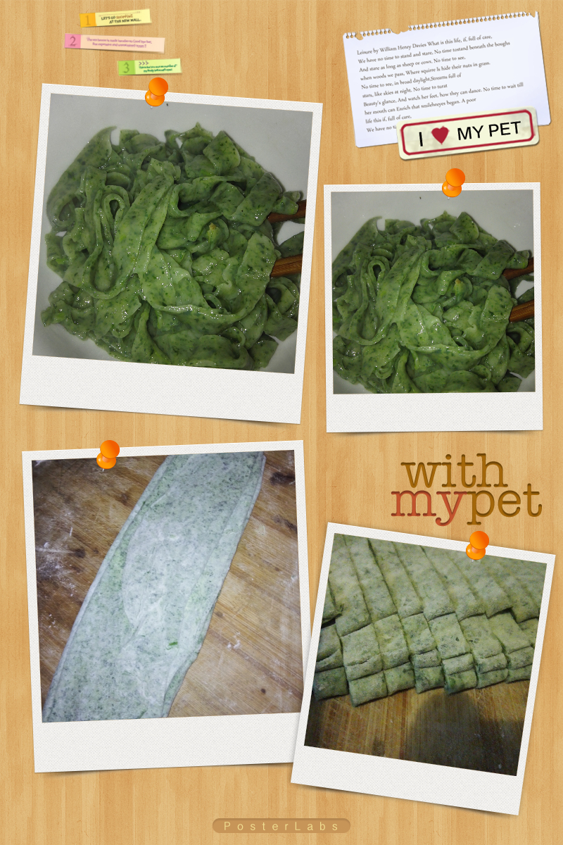 宝宝的菠菜面怎么做 (菠菜鸡蛋面宝宝辅食手工面条)