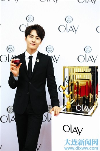 OLAY马天宇亮相大连力荐美的「肌」密