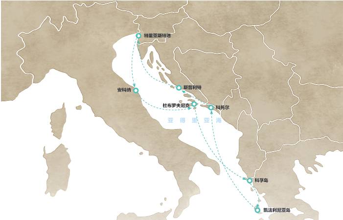 亚得里亚海旅行,亚得里亚海怎么玩