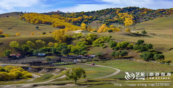 金秋坝上旅游摄影全攻略,坝上透风沟风景图片