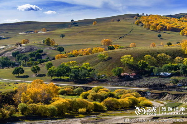 金秋坝上旅游摄影全攻略,坝上透风沟风景图片