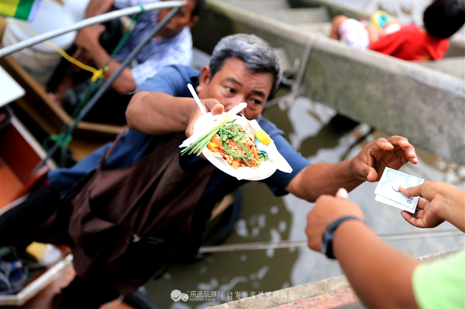 曼谷到丹嫩多水上市场,丹嫩沙多水上集市