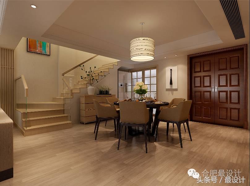 合肥设计师张益——国耀一方城240平原木简约风