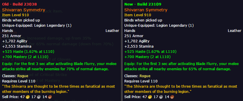 魔兽测试服：工作橙装补齐通用橙继续加强