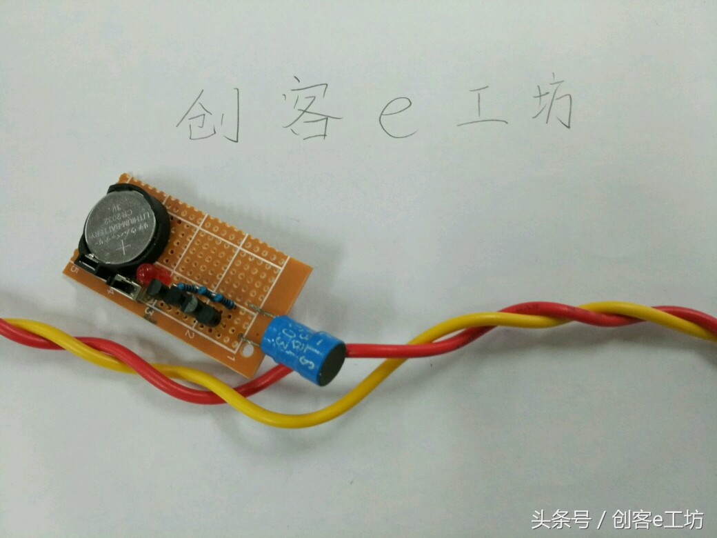 非接触感应电笔简单版,diy非接触式感应电笔