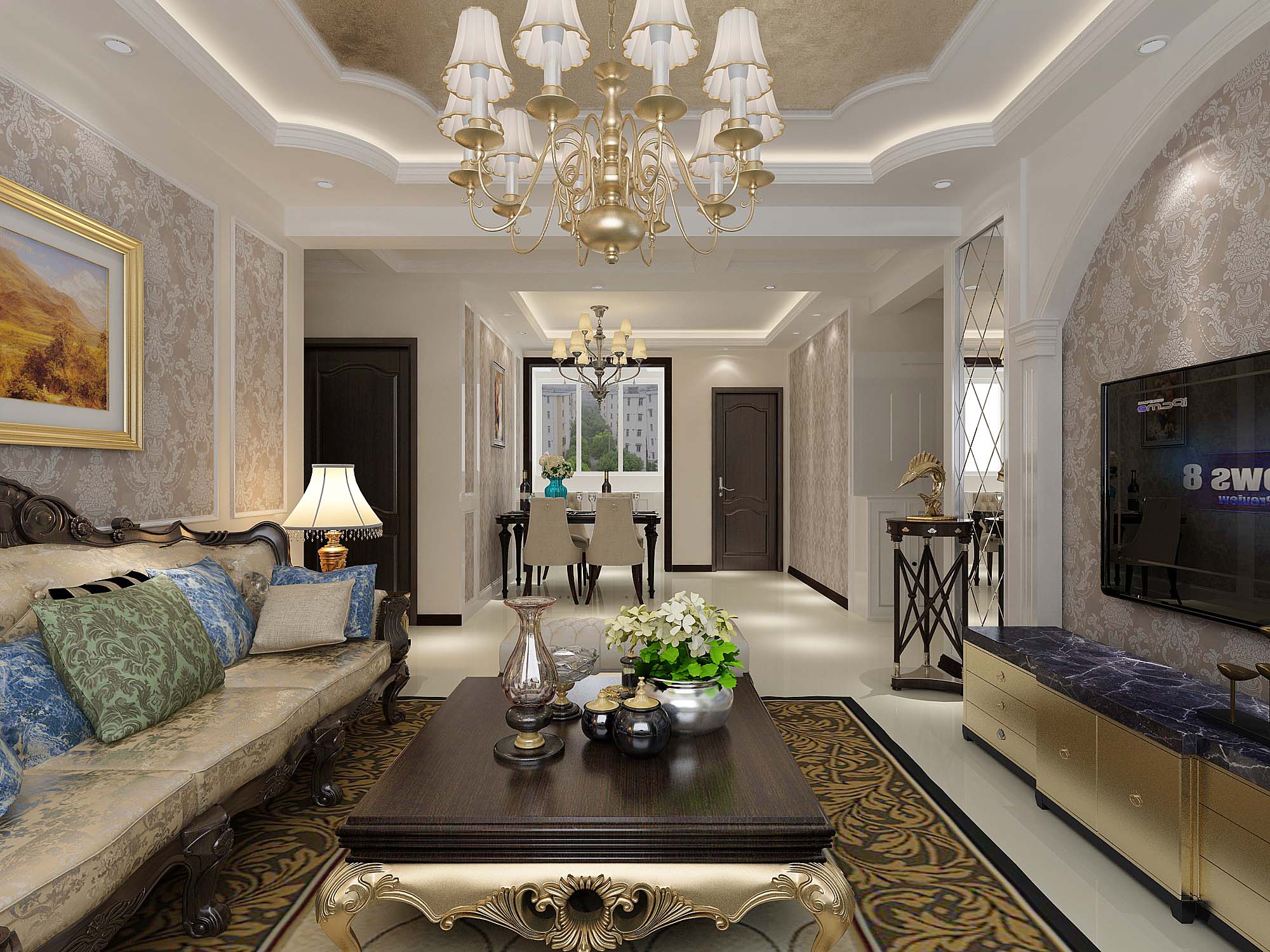 石家庄白金汉府户型,石家庄白金汉府效果图