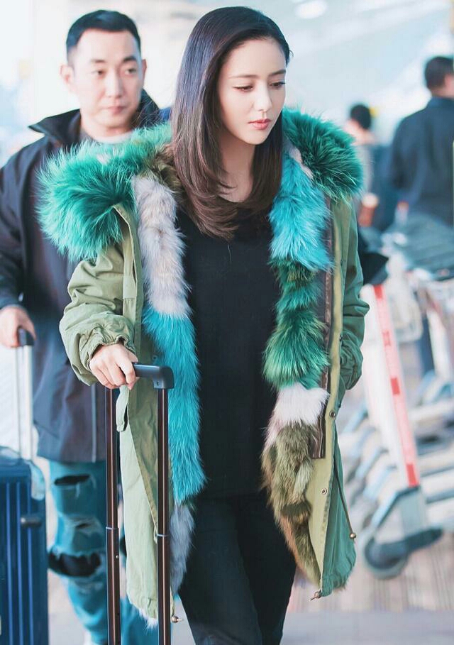 佟丽娅三万元狐狸毛皮被指太残忍引发网友撕逼