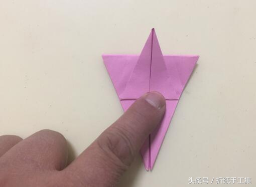 圣诞装饰折纸大全,圣诞树顶上的星星折纸