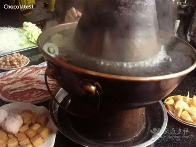 天津人吃的铜锅,冬季必吃老北京铜锅涮肉