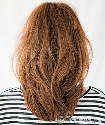 中长烫发怎么扎简单好看减龄,最火减龄发型烫发中长