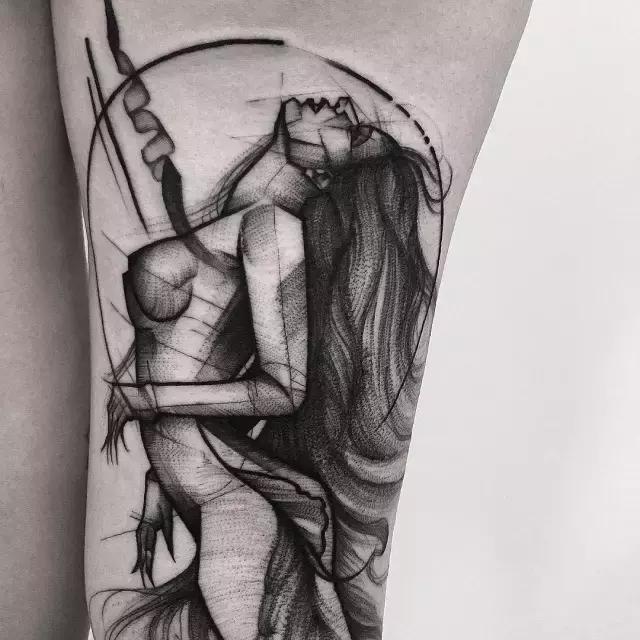 每个宝妈都想纹的纹身,妈妈儿子纹身