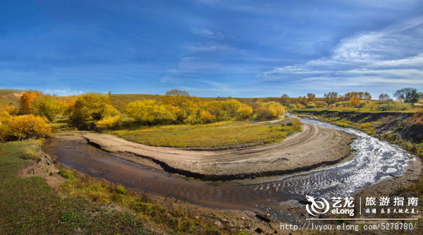 金秋坝上旅游摄影全攻略,坝上透风沟风景图片