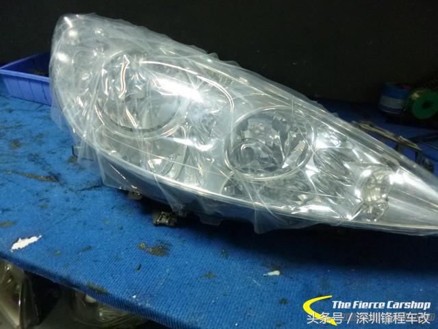 车灯亮度不够怎么修复,标致408改了led灯还能加装透镜吗