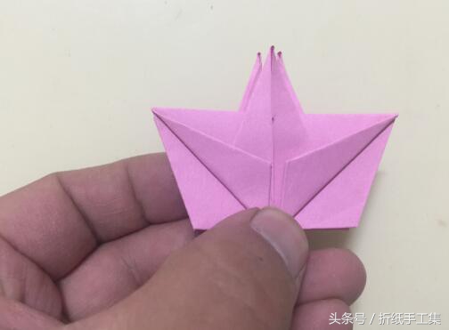 圣诞装饰折纸大全,圣诞树顶上的星星折纸