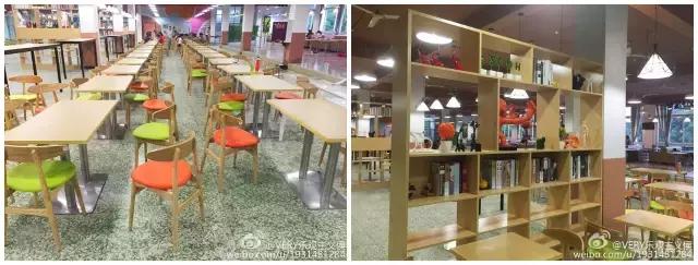 成都锦城学院大学最大食堂,川大锦城学院7个食堂