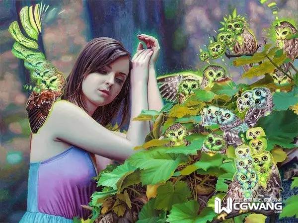 哪家学校原画最强-艺术家Luff和他的画作-CGWANG