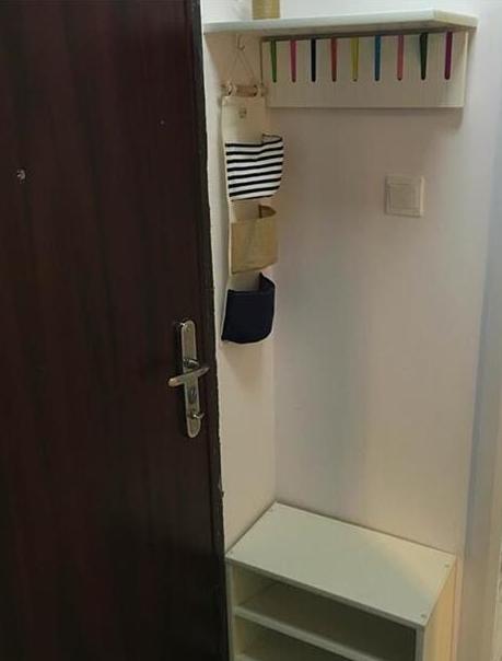 我家玄关刚刚做好，把领居乐的竟一个劲打听我家装修师傅！