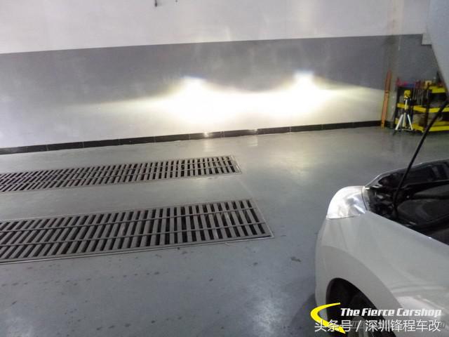 车灯亮度不够怎么修复,标致408改了led灯还能加装透镜吗