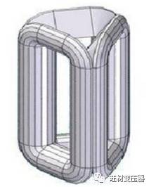立体卷铁芯变压器内部结构,变压器叠铁芯和卷铁心