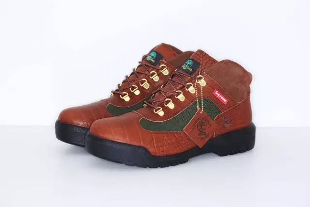 supremebiglogo细节图,supreme联名timberland