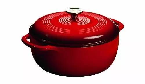 法国进口珐琅lecreuset酷彩铸铁锅,deslon德世朗珐琅铸铁锅24cm宝石蓝