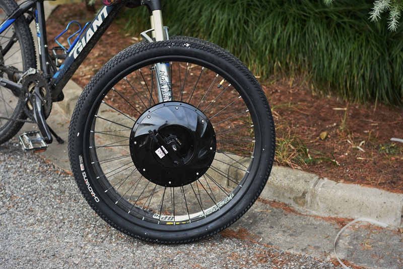 轮子变电动车轮子,自行车变电动车制作