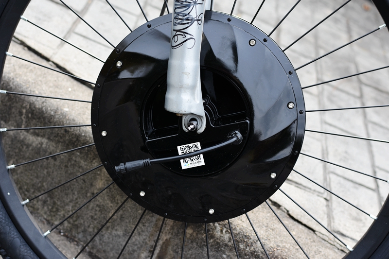 轮子变电动车轮子,自行车变电动车制作