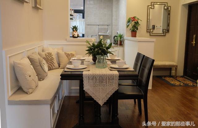 中美式混搭小户型装修,精心打造温馨的小窝