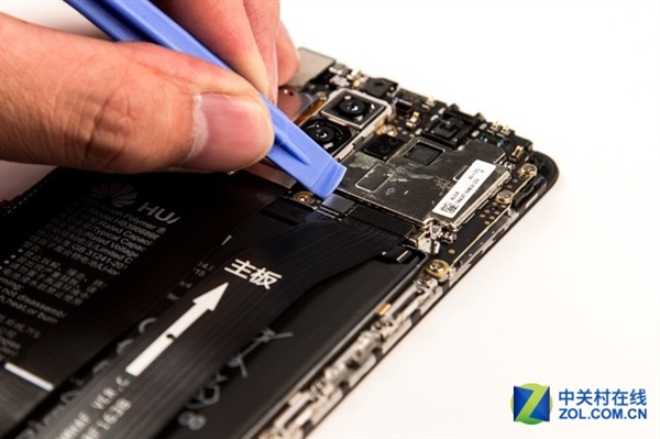 华为mate9如何正确拆解,华为mate9详细拆解
