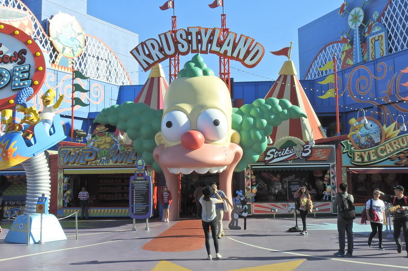 洛杉矶环球影城,洛杉矶环球影城高清地图