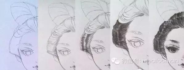 零基础小白如何画头发,零基础小白怎么画头发